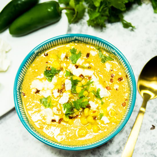 Mexican Street Corn Soup