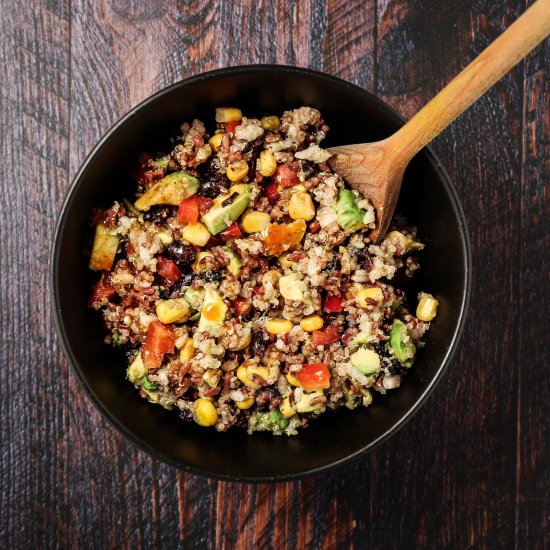 Mexican Quinoa and Avocado Salad