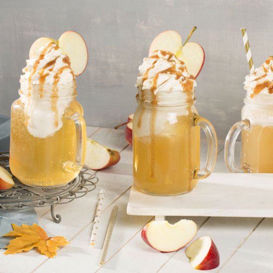 Fall Cider Ice Cream Float