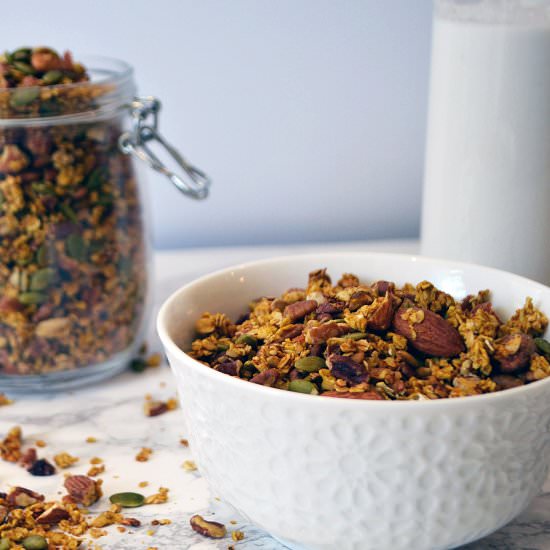 Pumpkin Spice Granola