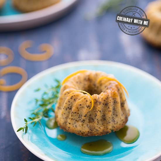 Orange and Poppy Seed Bundt Cake