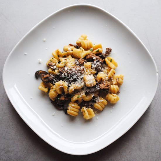 Cavatelli alla Bosciaola