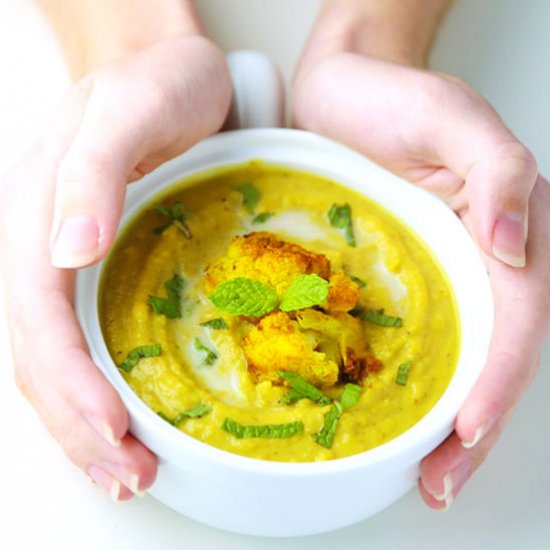 Turmeric Cauliflower Soup