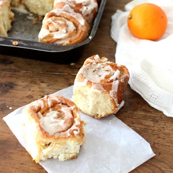 Orange Cinnamon Rolls