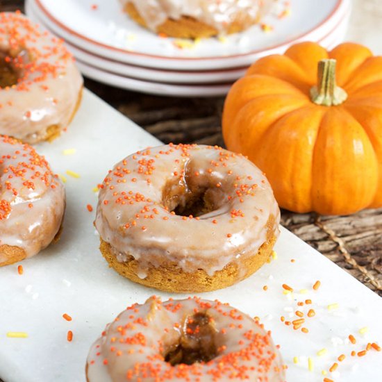 Baked Pumpkin Spice Donuts