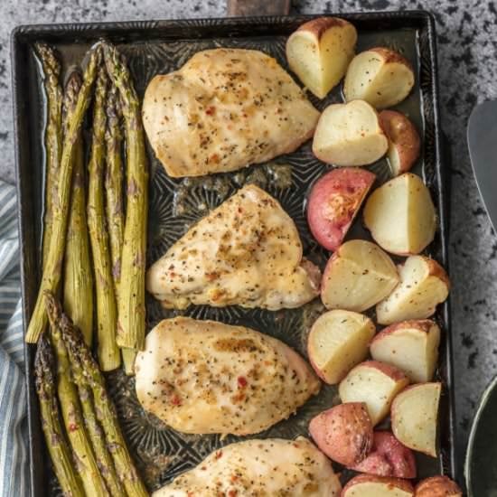 Honey Garlic Chicken and Vegetables