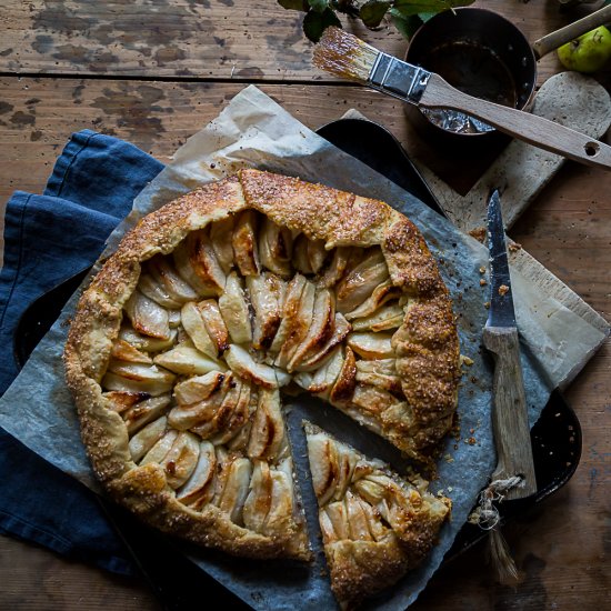 Apple & Hazelnut Galette