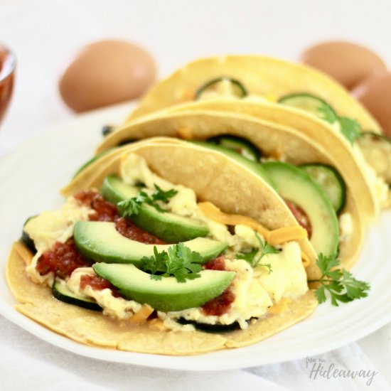 Gluten-Free Zucchini Egg Breakfast