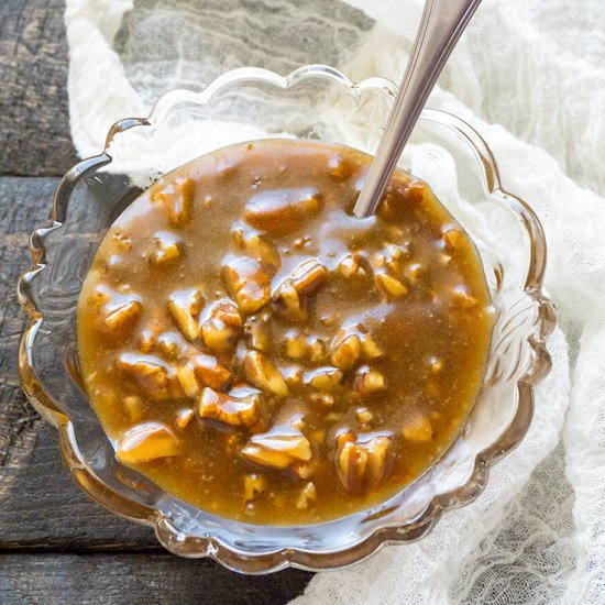 Pecan Praline Sauce