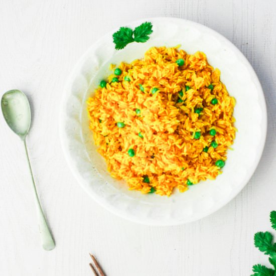 MSG Free Yellow Rice Copycat