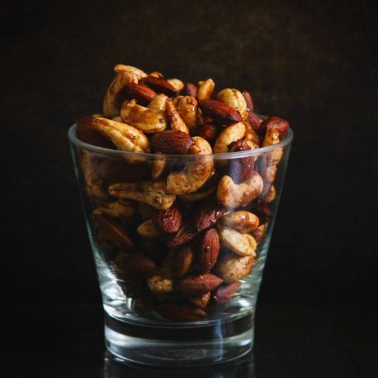 Honey Spiced Nuts