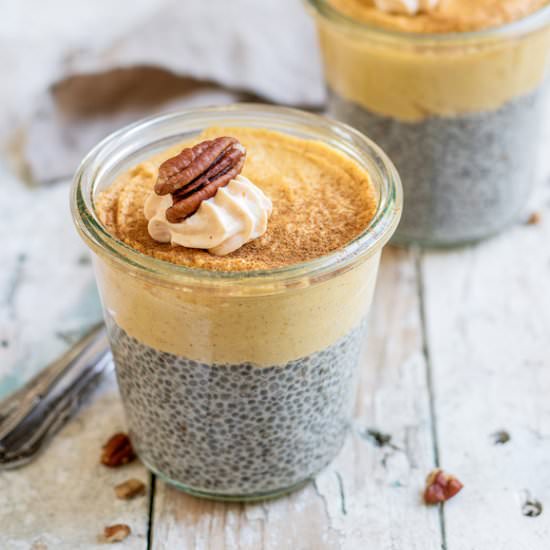 Pumpkin Pie Chia Pudding