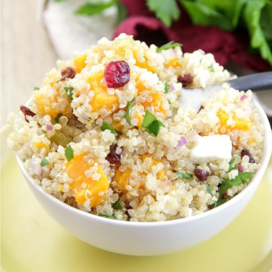 Butternut Squash Quinoa Salad