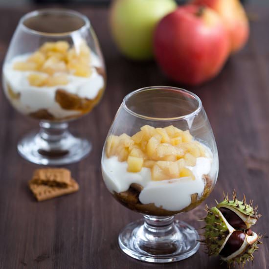 Honey Apple Yogurt Dessert