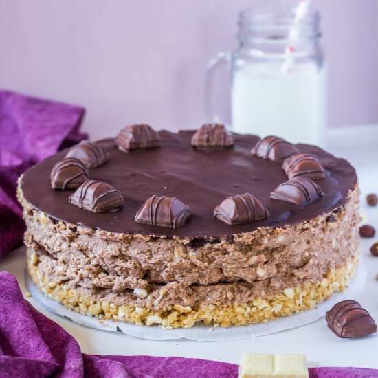 No-bake Kinder Bueno Cheesecake