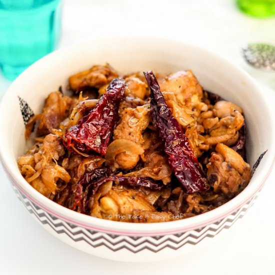 Dried Red Chilli Chicken