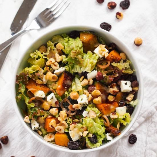 Fall Roasted Kabocha Salad