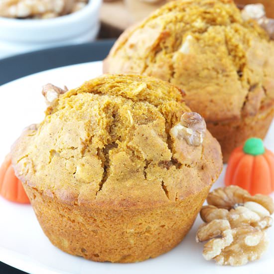 Small Batch of Pumpkin Muffins