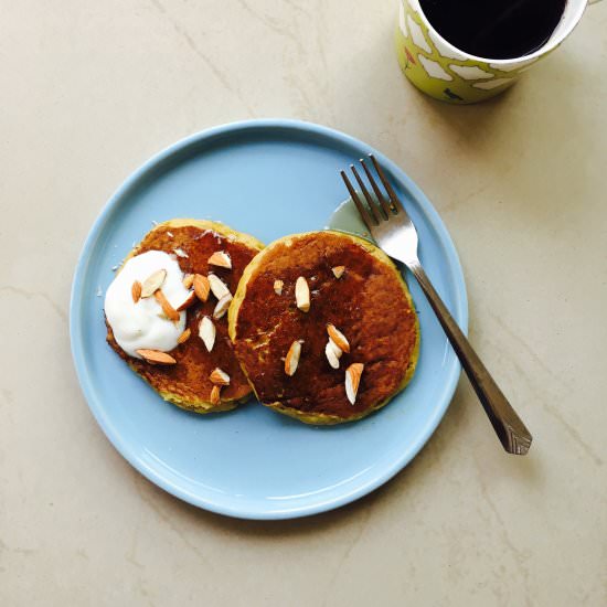 Sweet potato pancakes