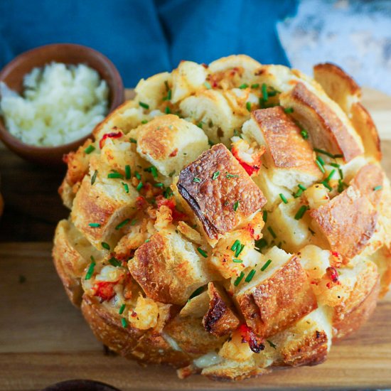 lobster pull apart bread