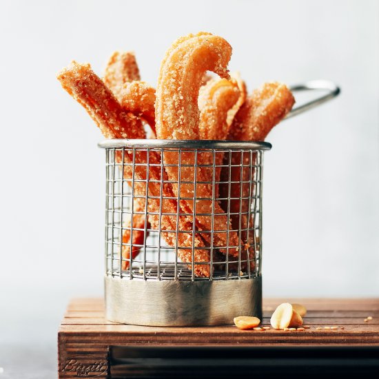 Sesame & Peanut Churros