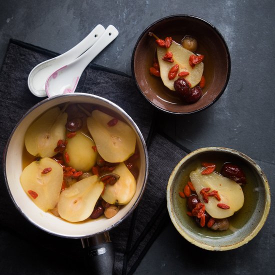 Poached Pears