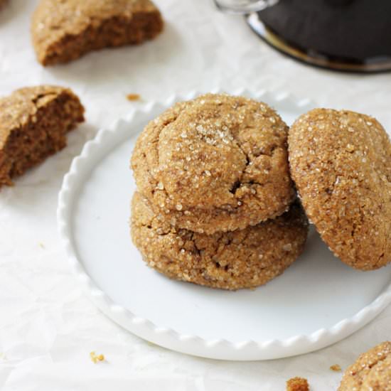 Whole Wheat Pumpkin Cookies