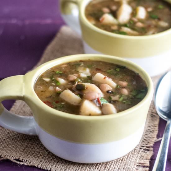 Mexican Bean and Potato Soup