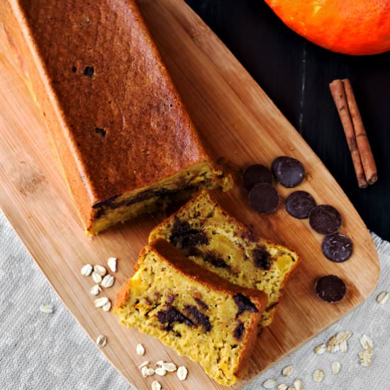 PUMPKIN CHOCOLATE CHIP BREAD