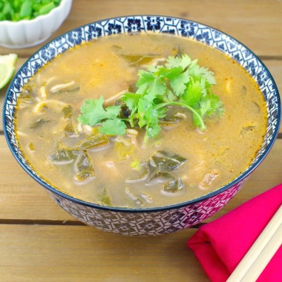 Gluten-free Asian Beef Noodle Soup