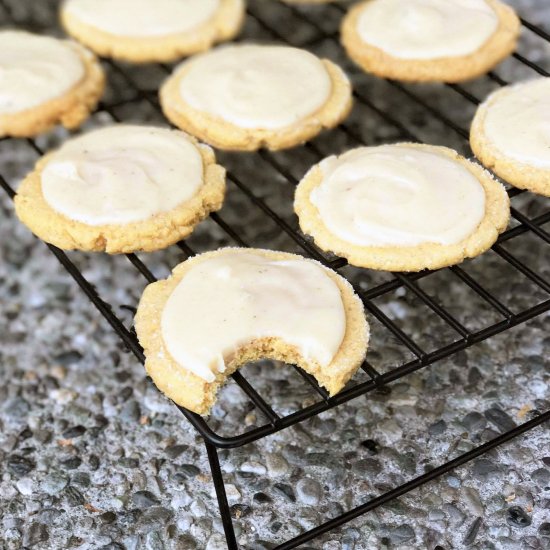 Brown Butter Iced Pumpkin Cookies