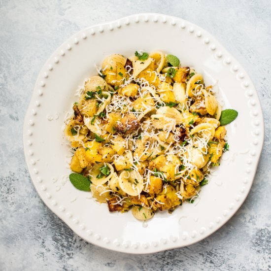 Roasted Butternut Squash Pasta