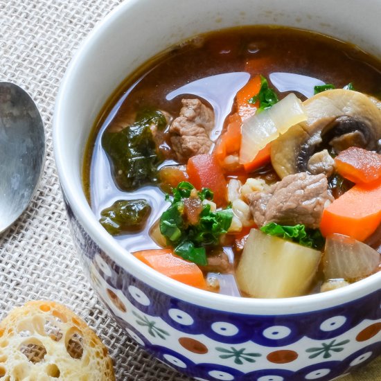 Healthy Vegetable Beef Soup