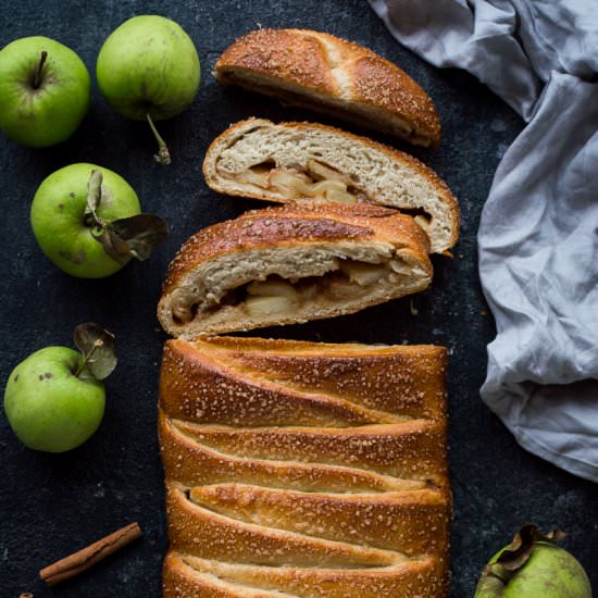 Apple Cinnamon Brioche