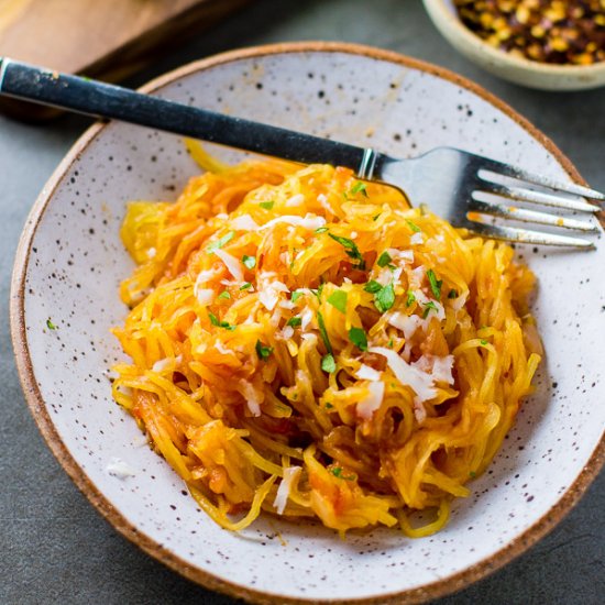 Spaghetti Squash all’Amatriciana