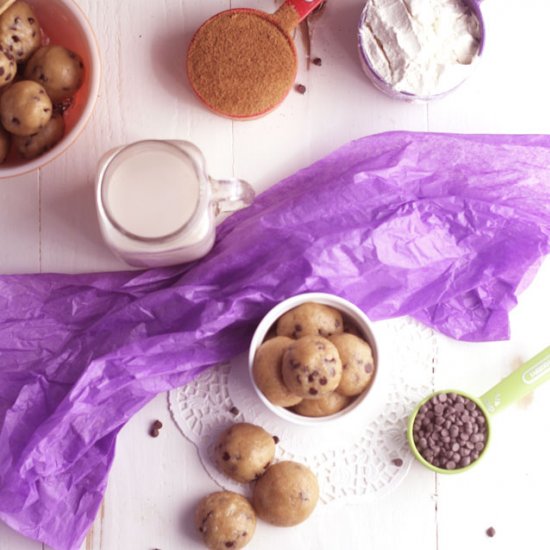 Chocolate Chip Cookie Dough Bites