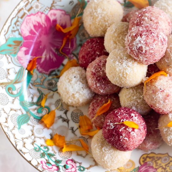 Easy Coconut Ladoo( Laddu)