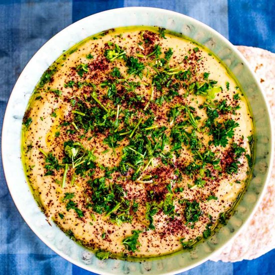 Roasted Aubergine (Eggplant) Dip