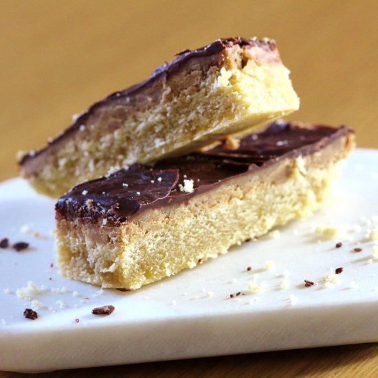 Vegan Caramel Shortbread