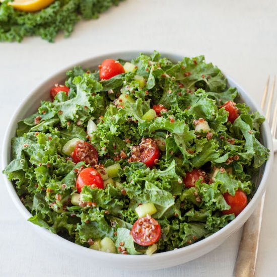 Quinoa, Kale & Tomato Salad