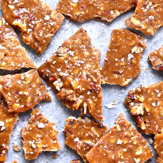 Maple Pecan Brittle