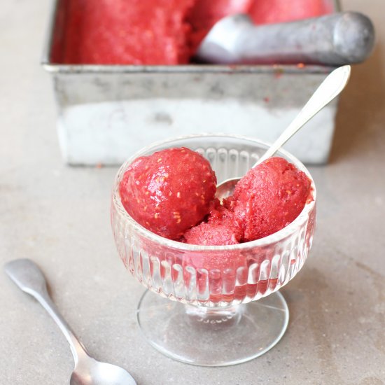 Raspberry Sorbet.