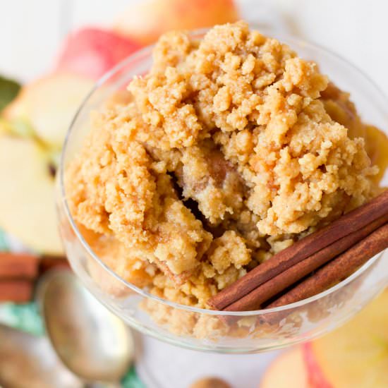 Paleo Apple Pear Fennel Crisp