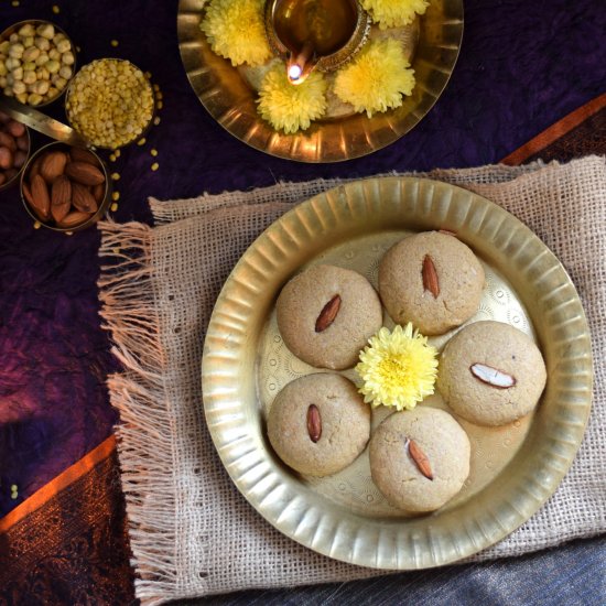 Moong Dal Peanut Nankhatai