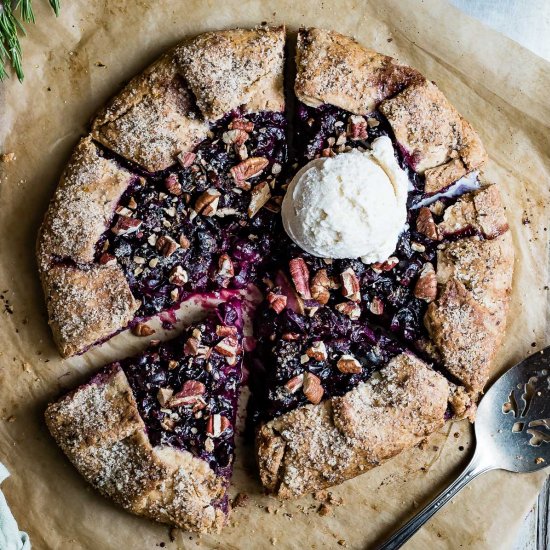 Concord Grape Galette