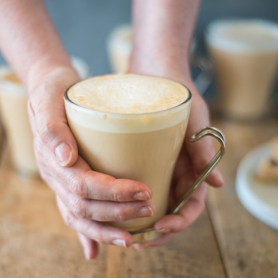 Earl Grey orange vanilla latte