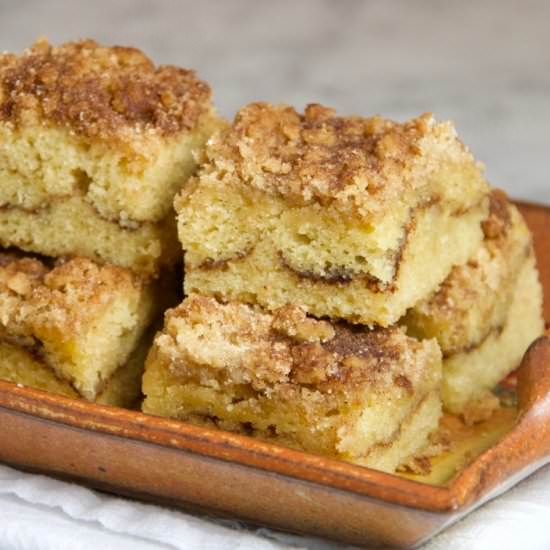 Snickerdoodle Crumb Bars