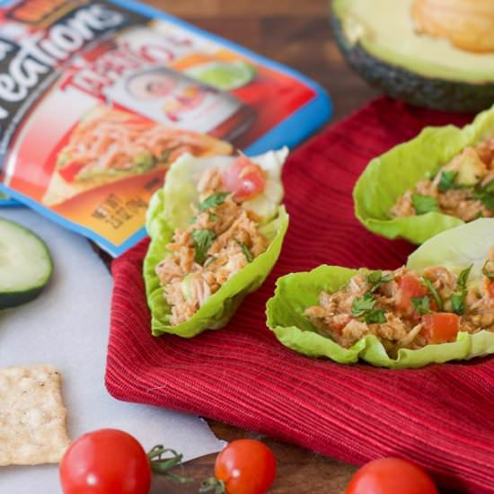 Spicy Tuna Lettuce Cups