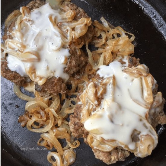 Low Carb Patty Melt