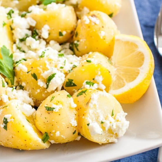 Greek-Style Boiled Potatoes